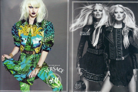 h&m and versace collaboration